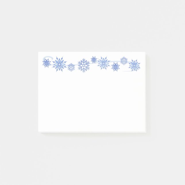 Post-it® Winter Snowflakes  (Devant)