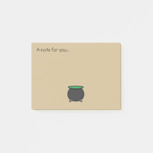 Post-it® Witch Cauldron   Ajouter du texte