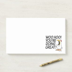 Post-it® WOO HOO ! TU FAIS BEAUCOUP ! Sandra Boynton
