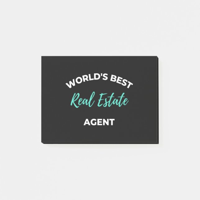 Post-it® World's Best Real Estate Agent (Devant)