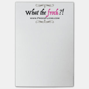 Post-it® WTF ? ! - Ce qui la robe ? ! - Notes collantes