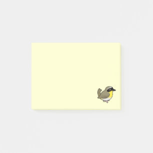 Post-it® Yellowthroat commun de Birdorable