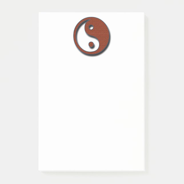 Post-it® Yin Yang par Shirley Taylor (Devant)