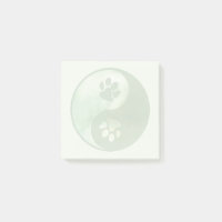Yin Yang Paw Green