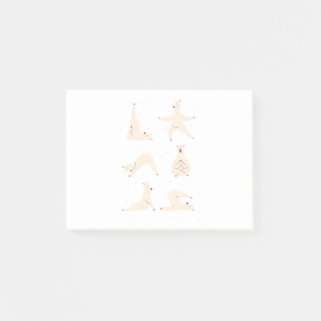Post-it® Yoga au lama (Devant)