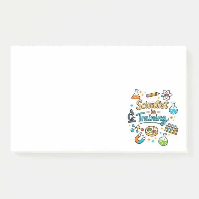 Post-it® Young Scientist in Training Invitation (Devant)