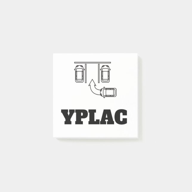 Post-it® YPLAC Post It Notes - Idéal Pour Windows Car (Devant)