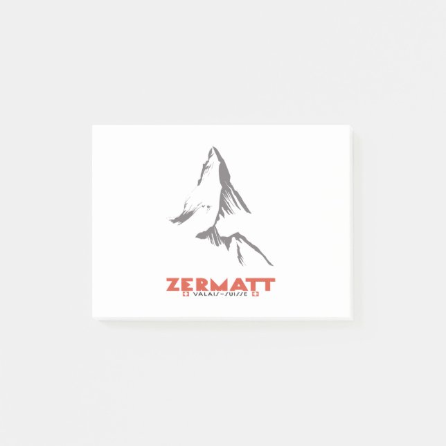 Post-it® Zermatt, Valais, Suisse (Devant)
