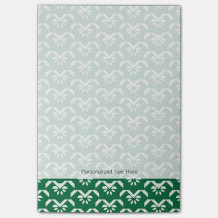 Post-it® Zigzag floral vert