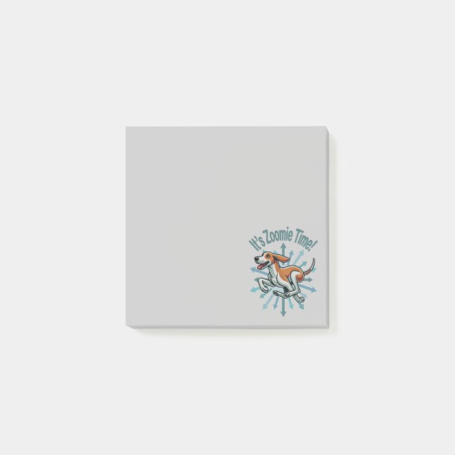 Post-it® Zoomie Time American Fox Hound (Devant)