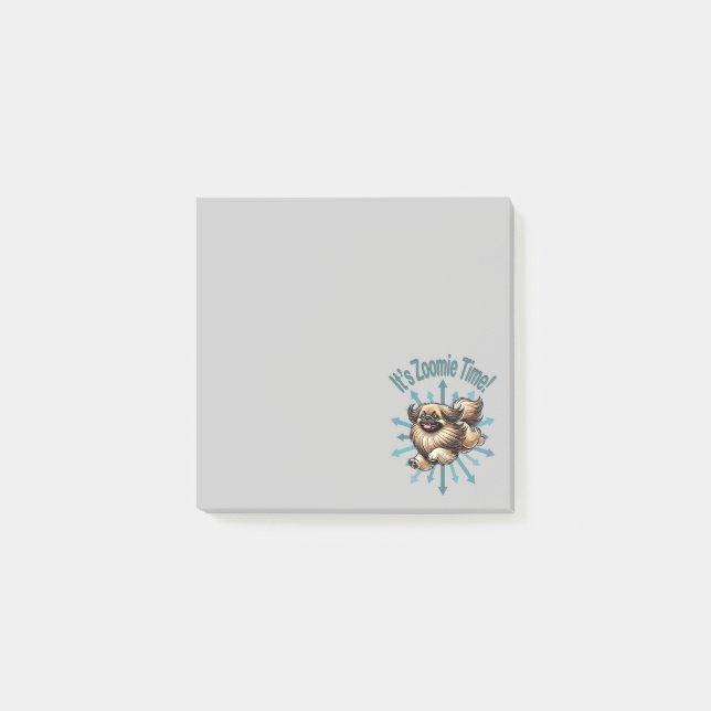 Post-it® Zoomie Time Pekingese (Devant)