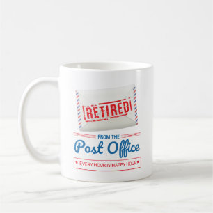 Postal Worker Retraite Mailman Funny Mug