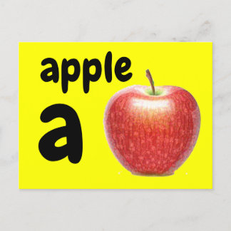 Postale a - carte flash de pomme