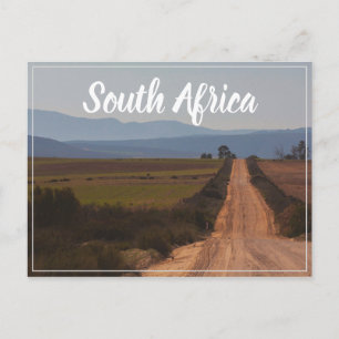 Postale Afrique du Sud Rural Landcape Road SA Carte postal