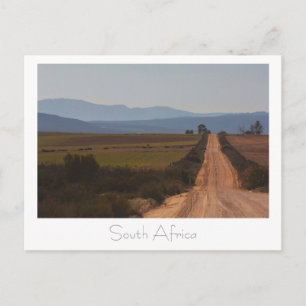 Postale Afrique du Sud Rural Landcape Road SA Carte postal