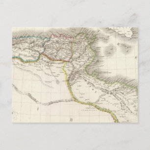 Postale Afrique Propre - Carte de l'Atlas Afrique