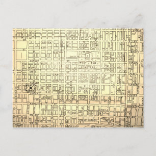 Postale Allentown, PA Carte Vintage