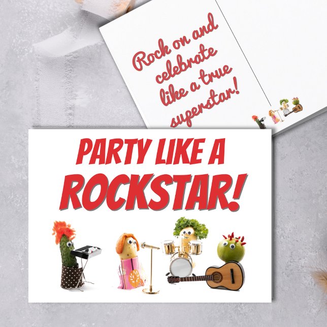 Postale Amusant nourriture carte d'anniversaire jeu drôle  (Créateur téléchargé)