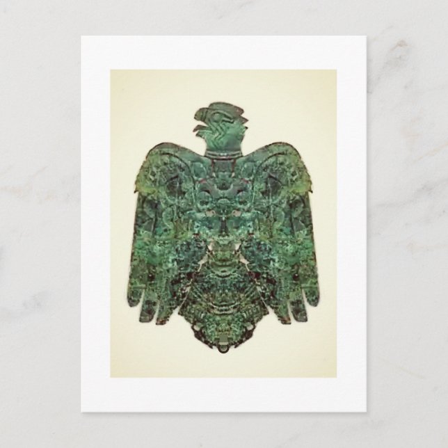 Postale Ancien cuivre Peoria IL faucon trouvé carte 1859 (Devant)