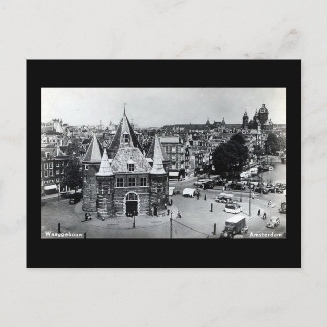 Postale Ancienne carte postale, Amsterdam (Devant)