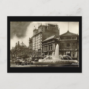 Postale Ancienne carte postale, Barcelone