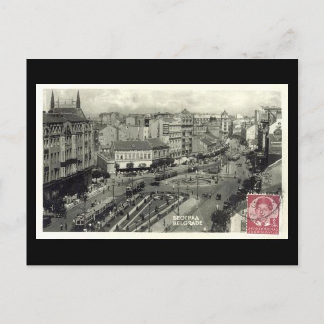 Postale Ancienne carte postale, Belgrade 1934 (Devant)