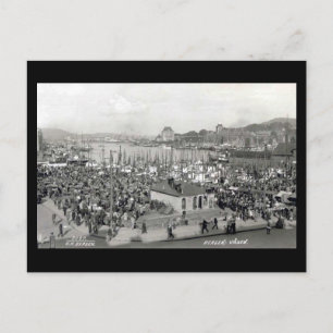 Postale Ancienne carte postale, Bergen, Norvège