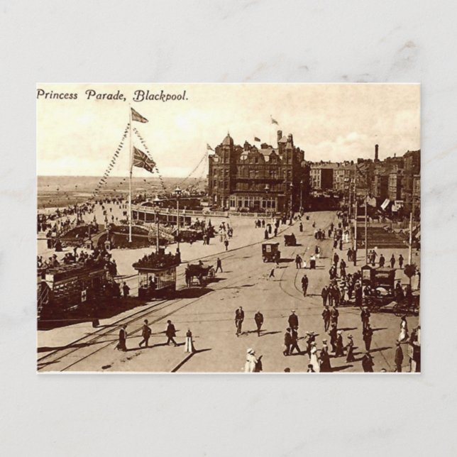 Postale Ancienne carte postale, Blackpool (Devant)