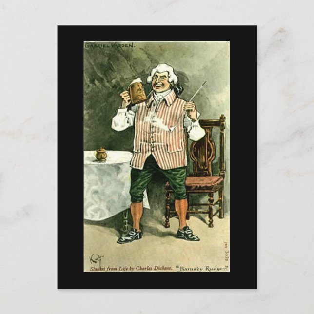 Postale Ancienne Carte Postale, Dickens, "Barnaby Rudge" (Devant)