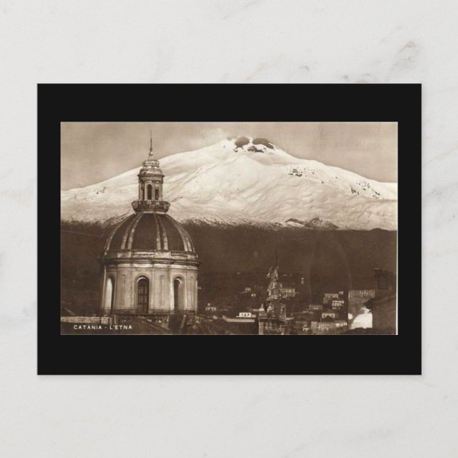 Postale Ancienne carte postale, Etna (Devant)