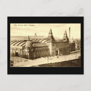 Postale Ancienne carte postale, Glasgow, Kelvin Hall