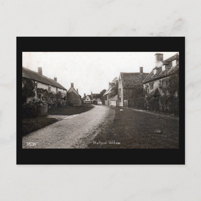 Postale Ancienne carte postale, Halford, Warwickshire (Devant)