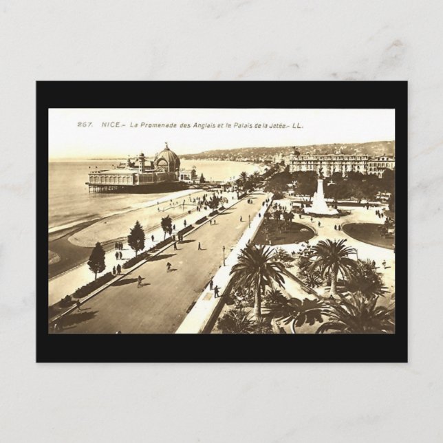 Postale Ancienne carte postale, Nice, Promenade des Anglai (Devant)