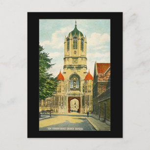 Postale Ancienne carte postale, Oxford, Tom Tower