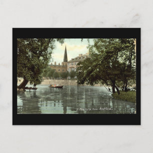 Postale Ancienne carte postale, River Ouse à Bedford