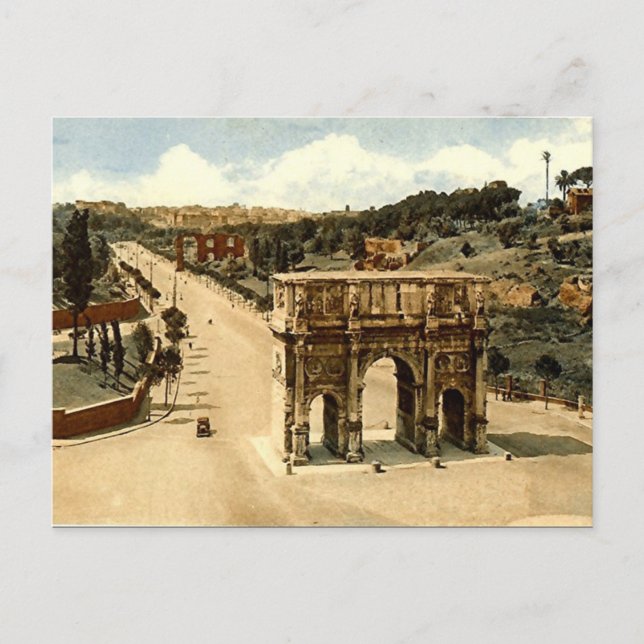 Postale Ancienne carte postale, Rome, l'arc de Constantin (Devant)