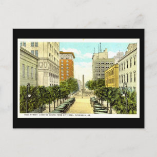 Postale Ancienne carte postale, Savannah, Géorgie