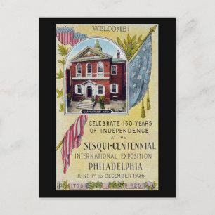 Postale Ancienne carte postale, Sesqui-Centennial, Philade