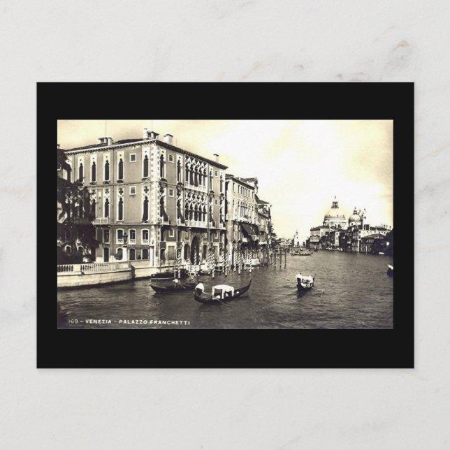 Postale Ancienne carte postale, Venise, Palazzo Franchetti (Devant)