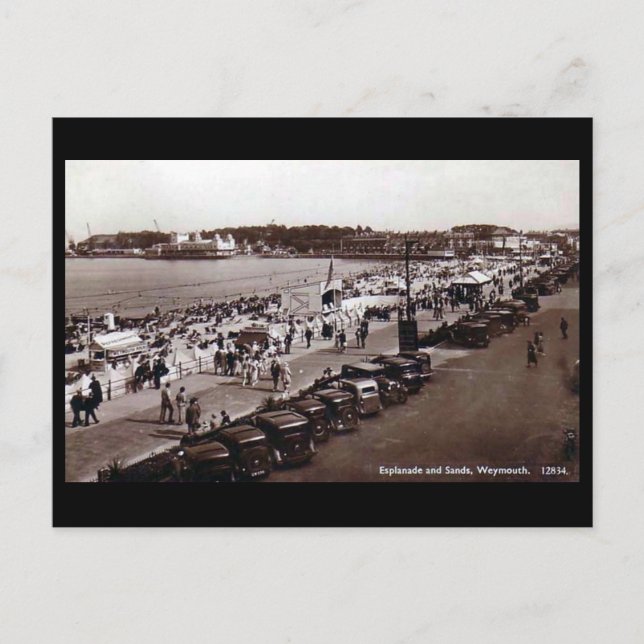 Postale Ancienne carte postale, Weymouth, Dorset (Devant)