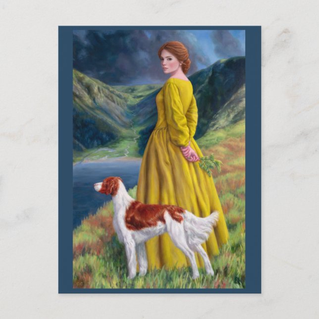 Postale "Après la tempête." Carte de vœux (Devant)