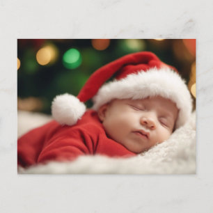 Postale Aquarelle Oie photo Faire-part bébé - Carte