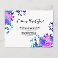Aquarelle Orthodontiste Bracelet Merci Carte posta