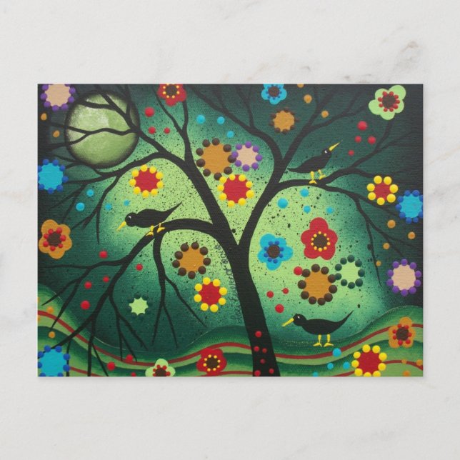 Postale ART POPULAIRE Jamais seul par LORI EVERETT carte p (Devant)