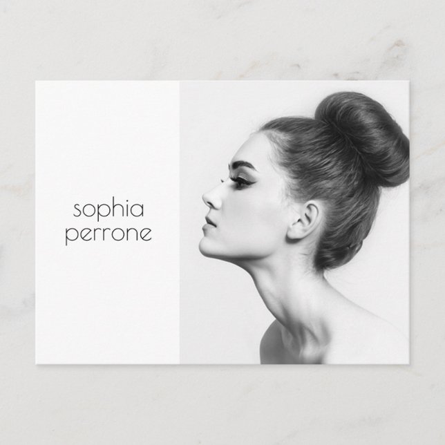 Postale Artiste et photographe professionnel Carte photo (Devant)