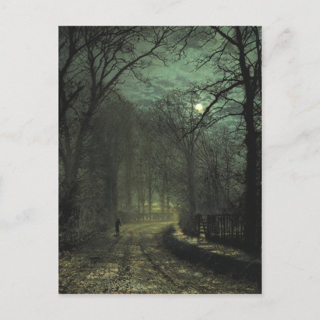 Postale Atkinson Grimshaw Yorkshire Lane CC0622 Carte post (Devant)