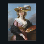 Postale Autoportrait par Elisabeth Vigee Le Brun Carte pos<br><div class="desc">Elisabeth Vigee Le Brun était une peintre française du XVIIIe siècle. Elle a peint dans le style Rococo / NeoClassism. Le Brun s'est spécialisé dans les portraits et a obtenu le patronage de Marie Antoinette,  reine de France.</div>