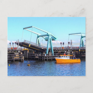 Postale Barrage, Cardiff Bay Cardiff, Pays de Galles Carte