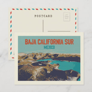 Postale Basse Californie Sur lanscape, Mexique Carte posta