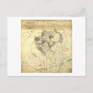 Postale Bataille de l'Antietam Carte Septembre 16 & 17 186